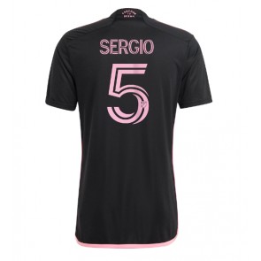 Inter Miami Sergio Busquets #5 Replika Udebanetrøje 2024-25 Kortærmet